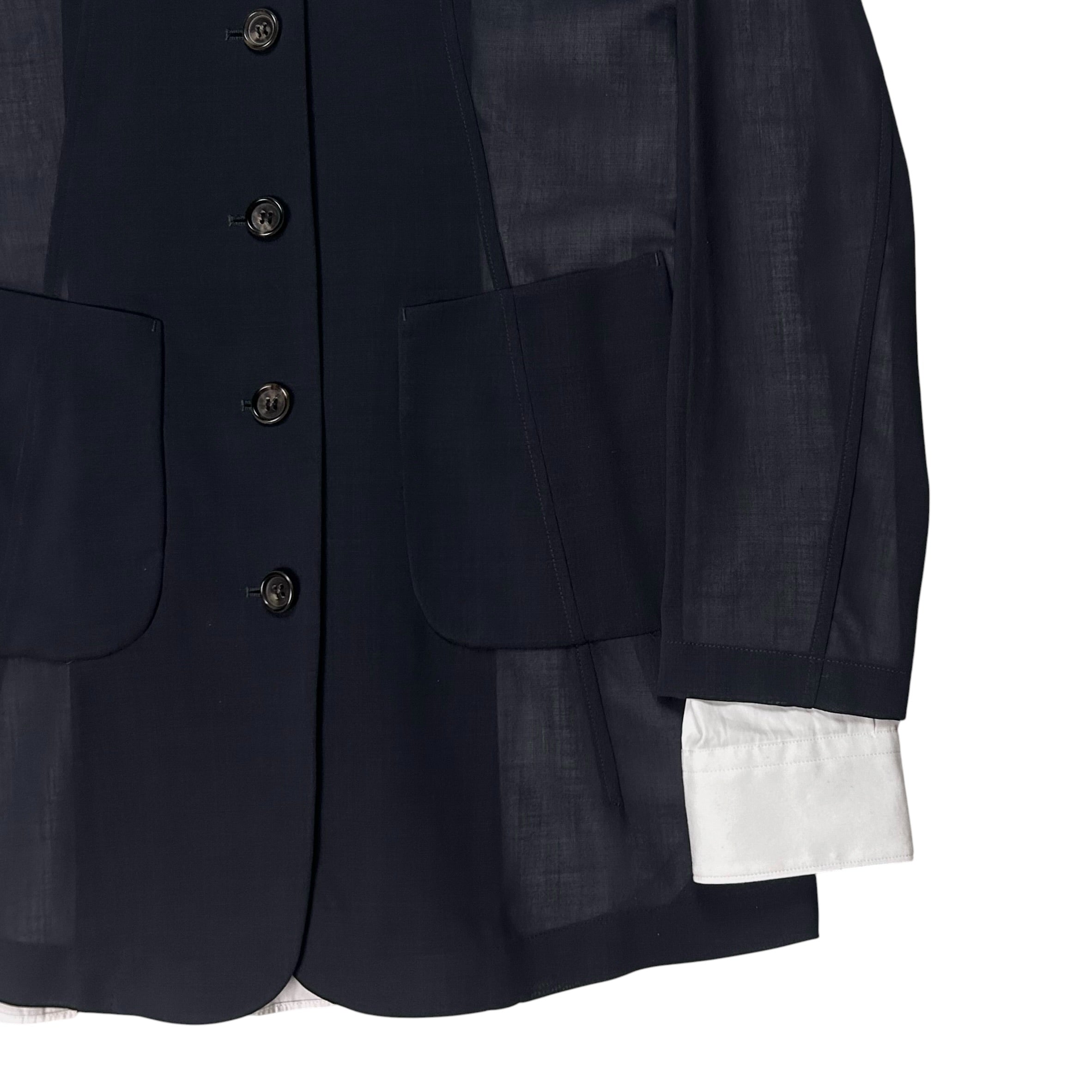Jil Sander Semi Sheer Blazer - 90s – Vertical Rags