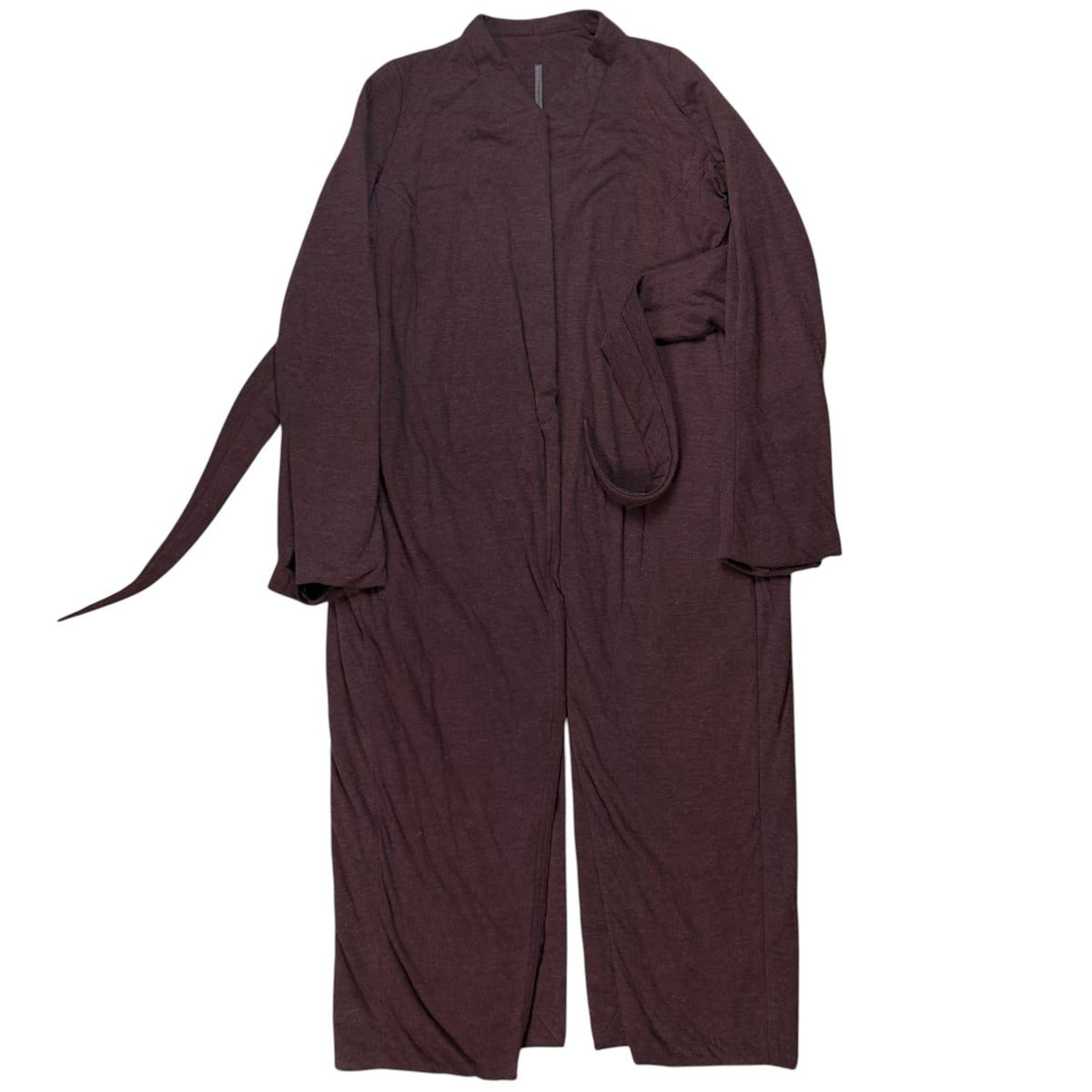 Rick Owens Belt Wrap Sisyphus Blood Coat - AW18