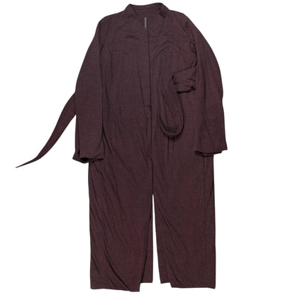 Rick Owens Belt Wrap Sisyphus Blood Coat - AW18