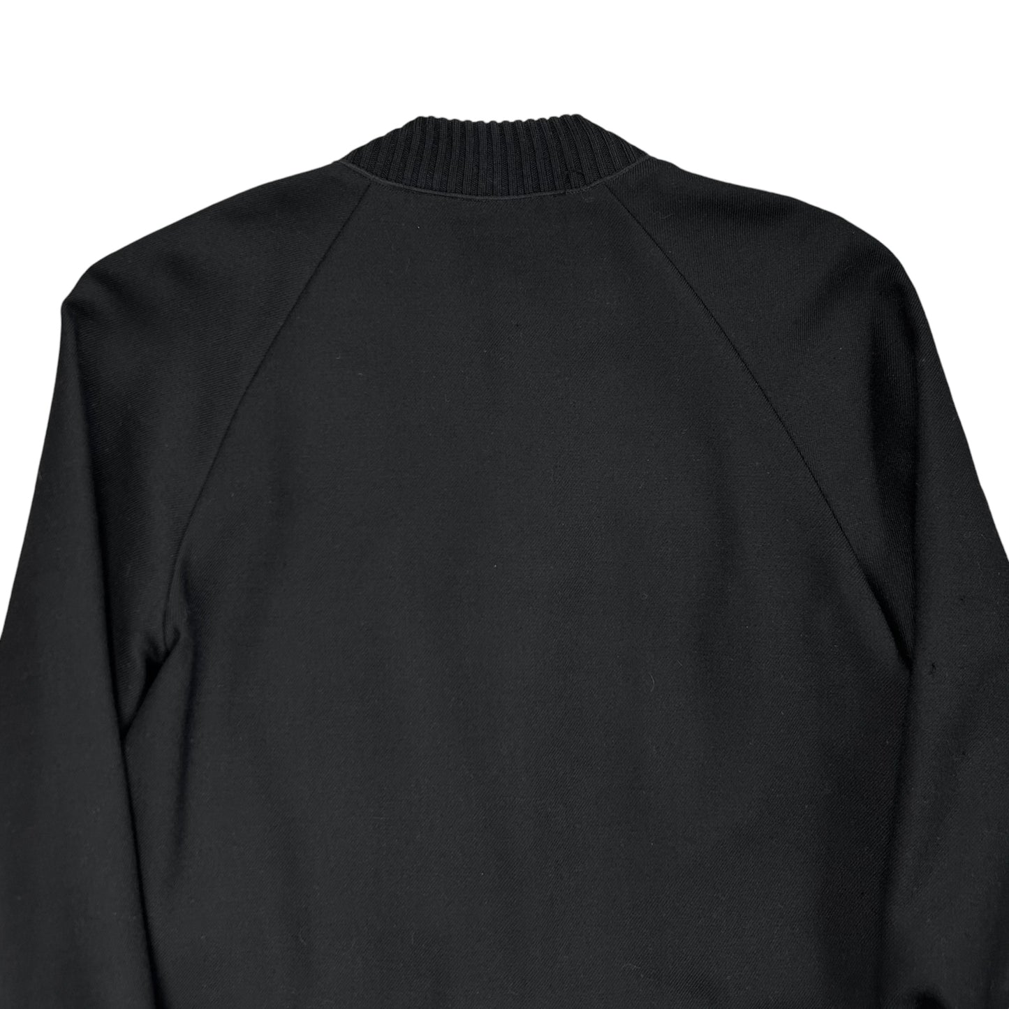 Jil Sander Cropped Raglan Wool Bomber Jacket