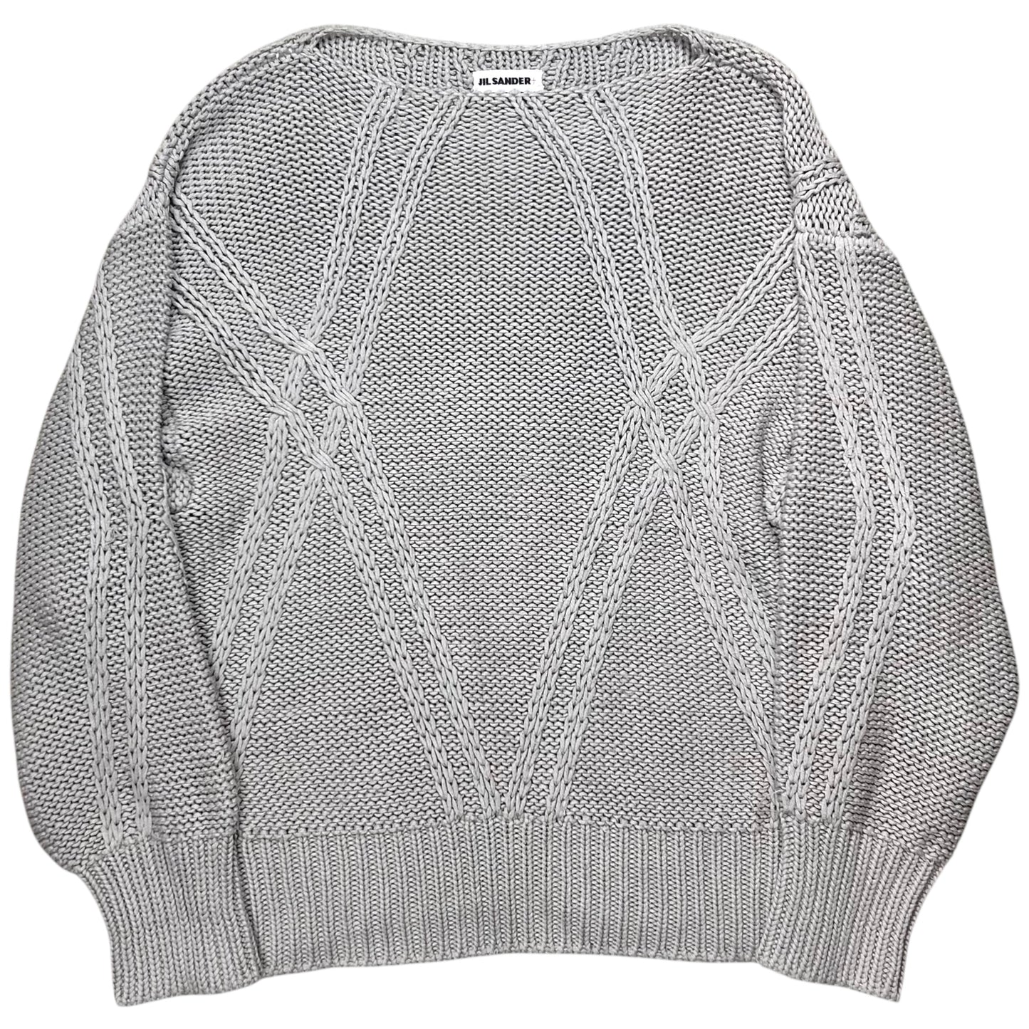 Jil Sander Chain Cable Knit Sweater