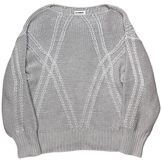 Jil Sander Chain Cable Knit Sweater