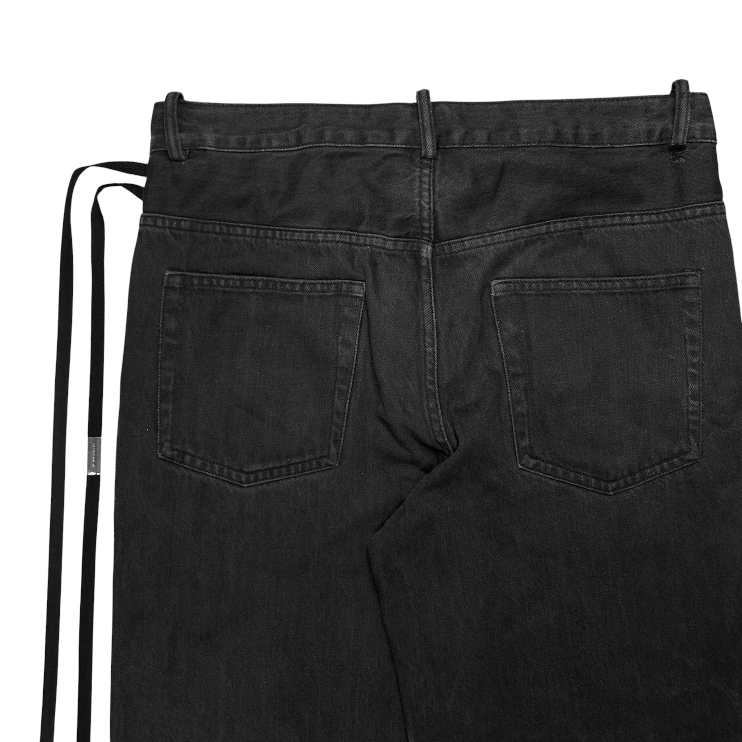 Ann Demeulemeester Distressed Claire Jeans - SS22 – Vertical Rags