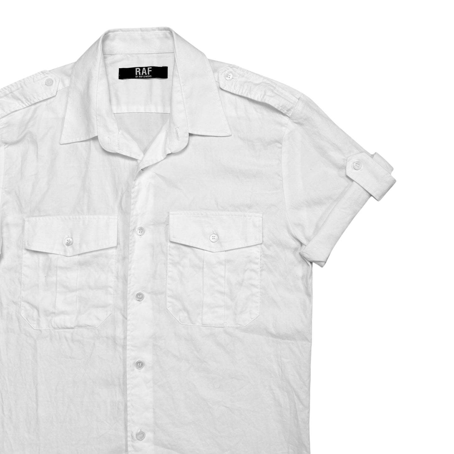 RAF by Raf Simons Military Cargo Strap Shirt