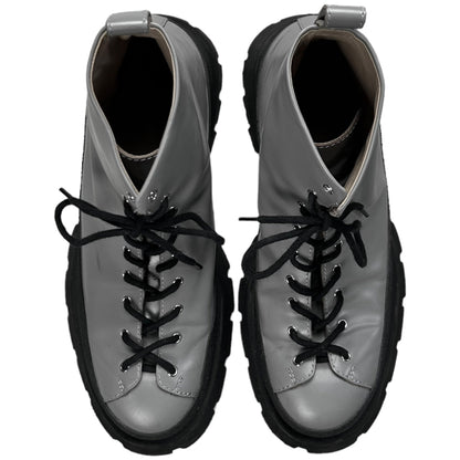 Jil Sander Lug Sole Combat Mid Boots - AW19