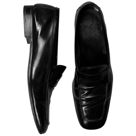 Prada Squared Slip On Penny Loafers