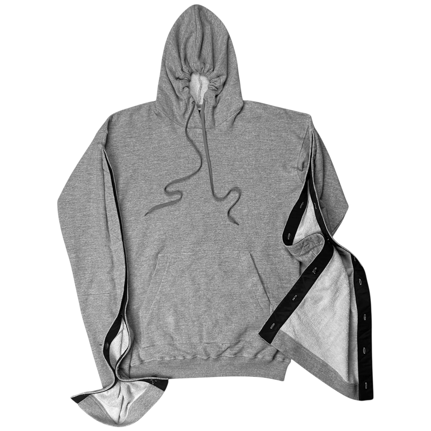 Y/Project Extended Sleeve Button Hoodie - SS17