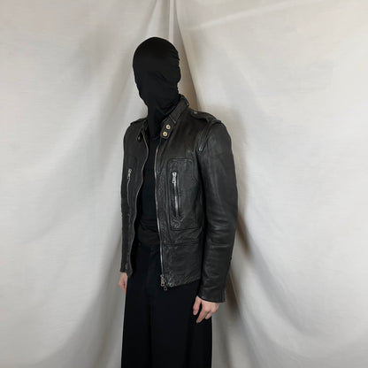 Gucci by Tom Ford Multi Zip Moto Leather Jacket - AW01