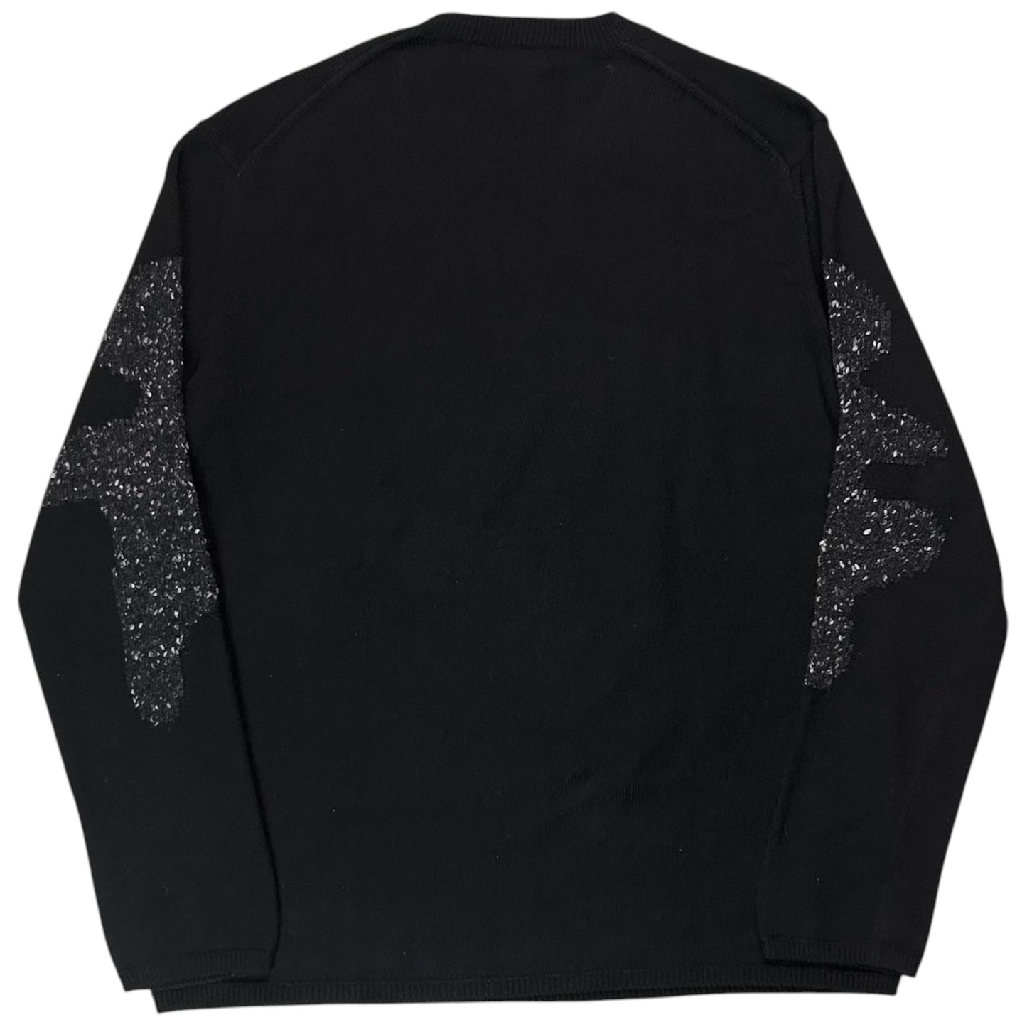 Comme des Garcons Shirt Intarsia Sleeve Sweater - AW19