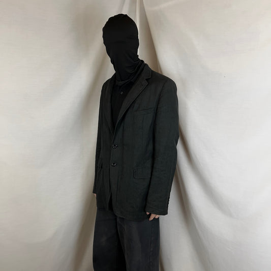 Dries Van Noten Slouchy Linen Blazer