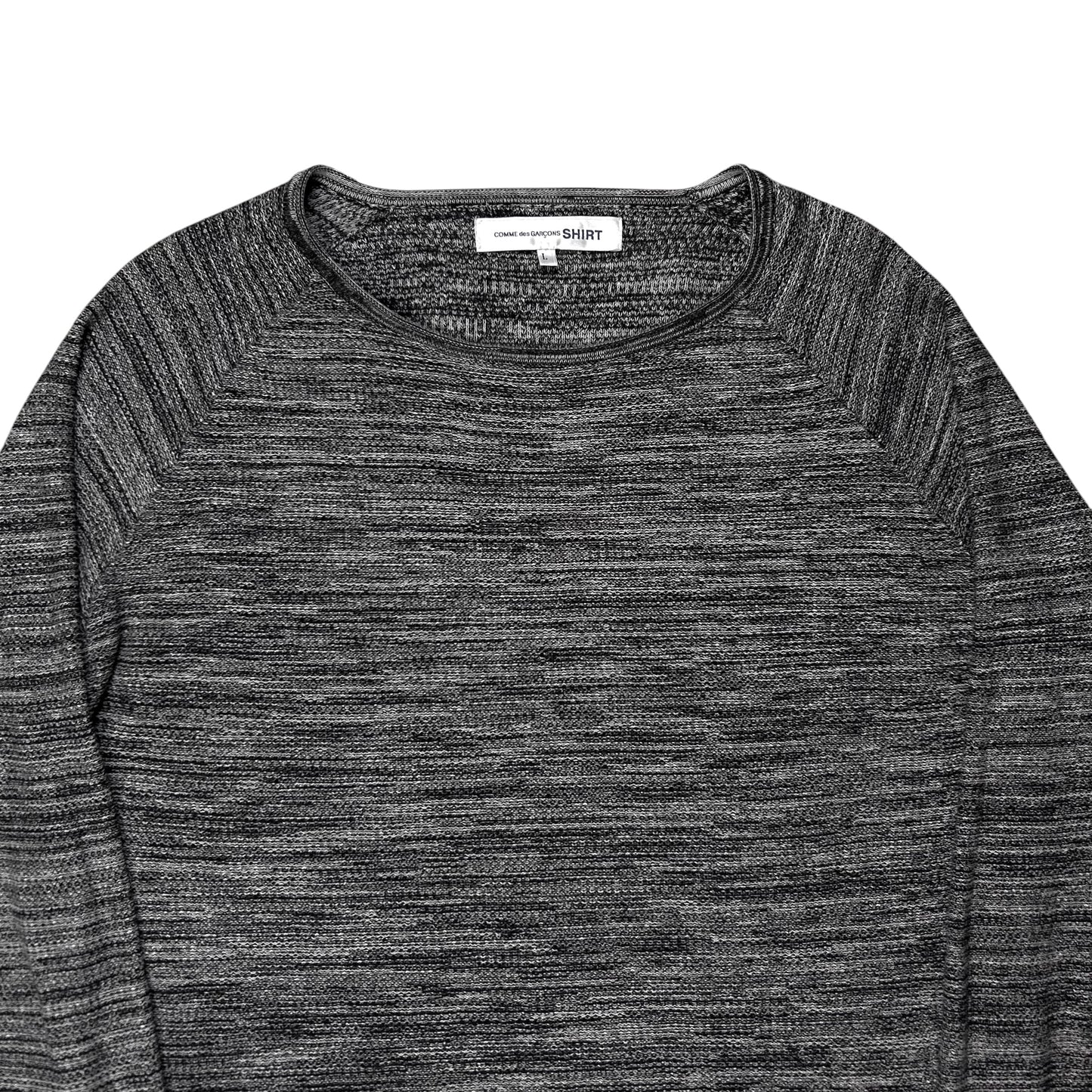 Comme des Garcons Shirt Marled Knit Sweater