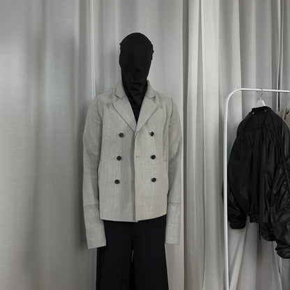 Jil Sander Panelled Double Breasted Jacket