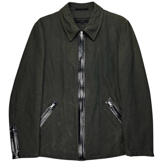 Comme des Garcons Homme Tape Trimmed Work Jacket - AW03