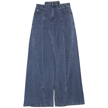 Maison Margiela Wide Patchwork Jeans - SS19