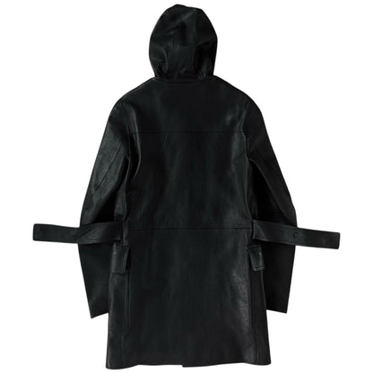 Jil Sander Multi Strap Leather Parka - AW14
