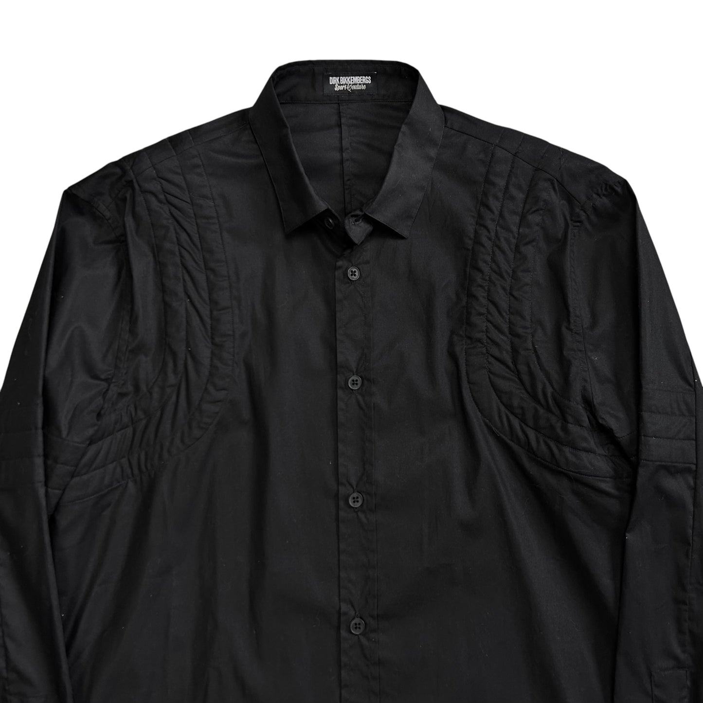 Dirk Bikkembergs Shoulder Quilted Shirt