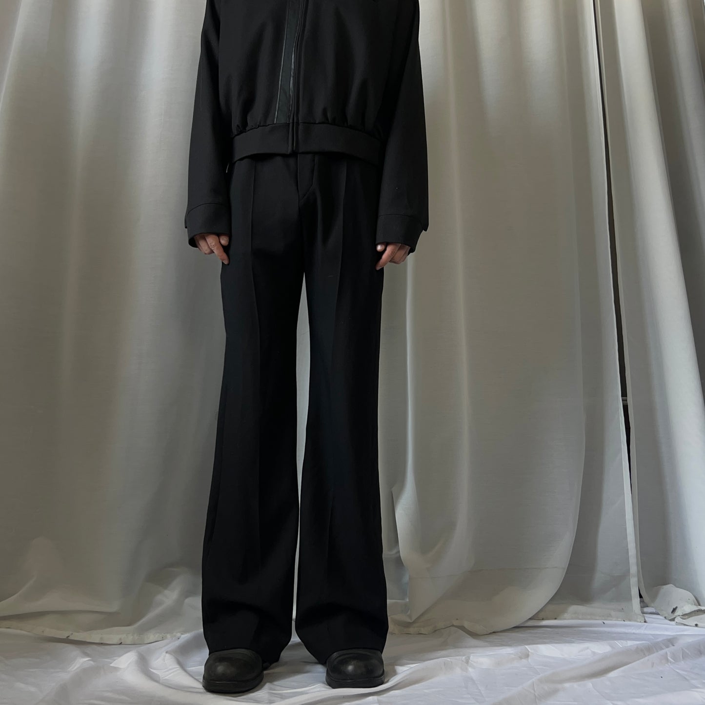 Ann Demeulemeester Maaike Flared Viscsoe Trousers - SS24