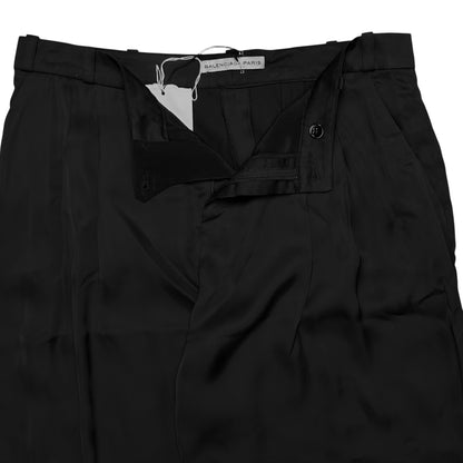 Balenciaga Wide Pleated Silk Trousers - AW09