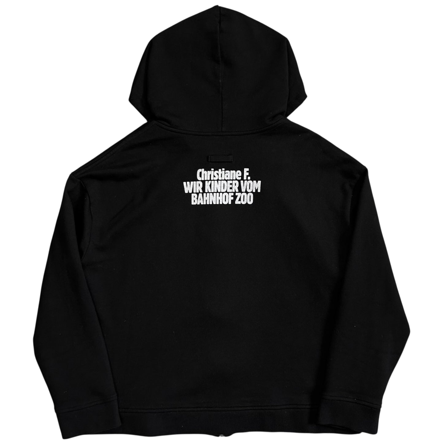 Raf Simons Christiane F Zip Hoodie - AW18