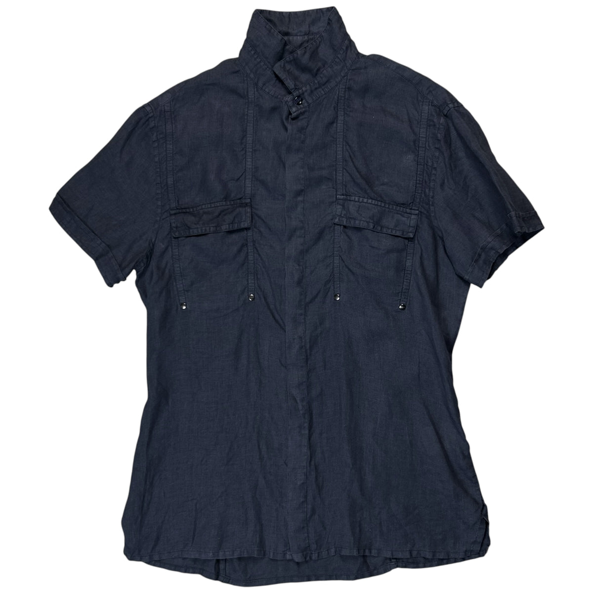 Dirk Bikkembergs Studded Linen Shirt - SS11