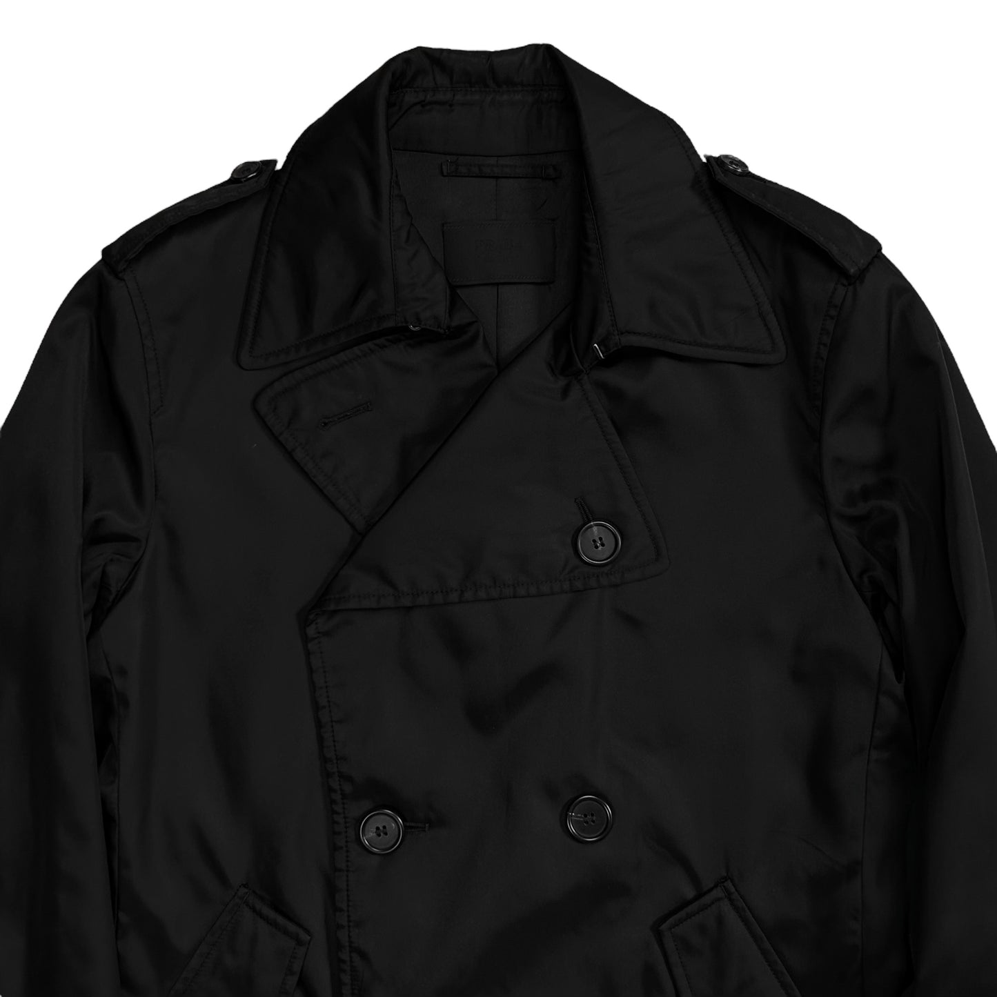 Prada Double Breasted Trench Jacket - AW08