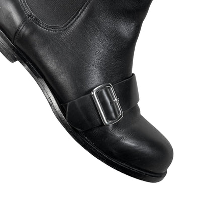 Jil Sander Toe Belted Chelsea Boots