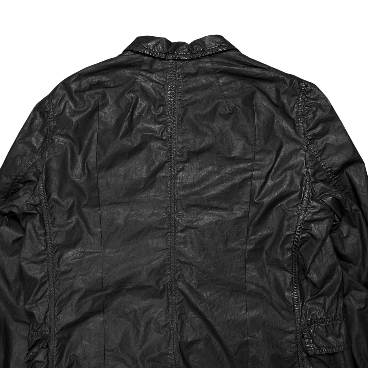 Rick Owens DRKSHDW Waxed Island Blazer - SS13