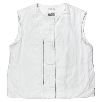 Maison Martin Margiela Cropped Detachable Scarf Vest