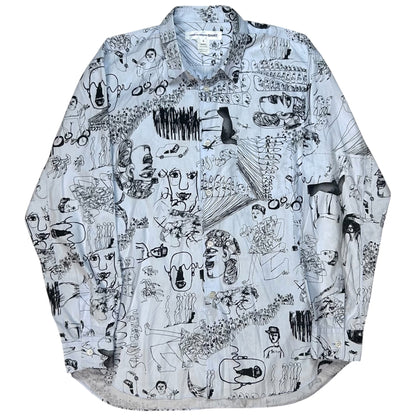 Comme des Garcons Shirt x Masaho Anotani Sketch Shirt - AW16