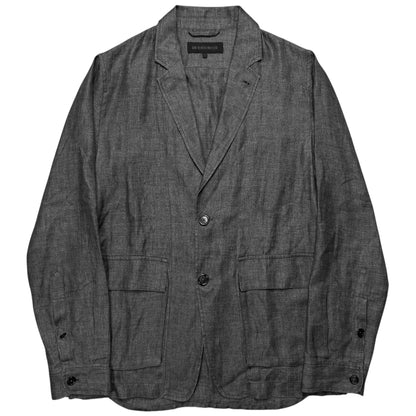 Ann Demeulemeester Bodgo Linen Blazer - SS20