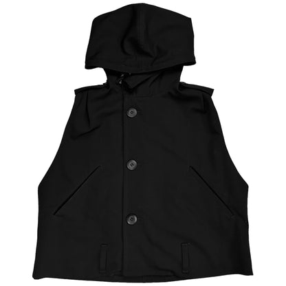 Y’s Yohji Yamamoto Cropped Parachute Vest