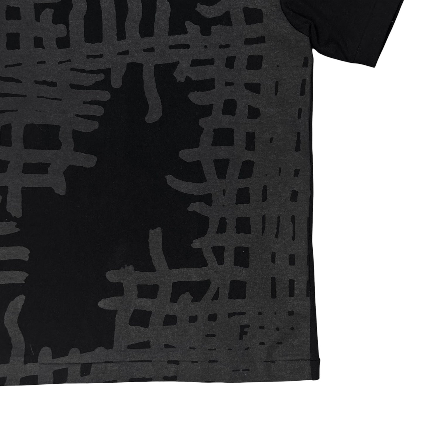 Comme des Garcons BLACK Grid Print T-Shirt - SS19