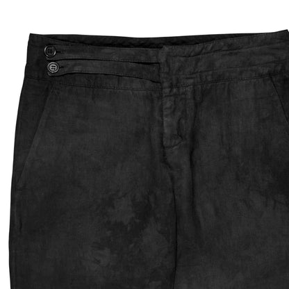 Dirk Bikkembergs Dual Waist Strap Linen Pants - 90s