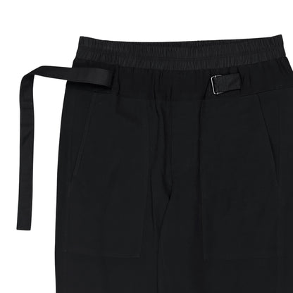 Helmut Lang Elastic Belted Rayon Pants - AW21