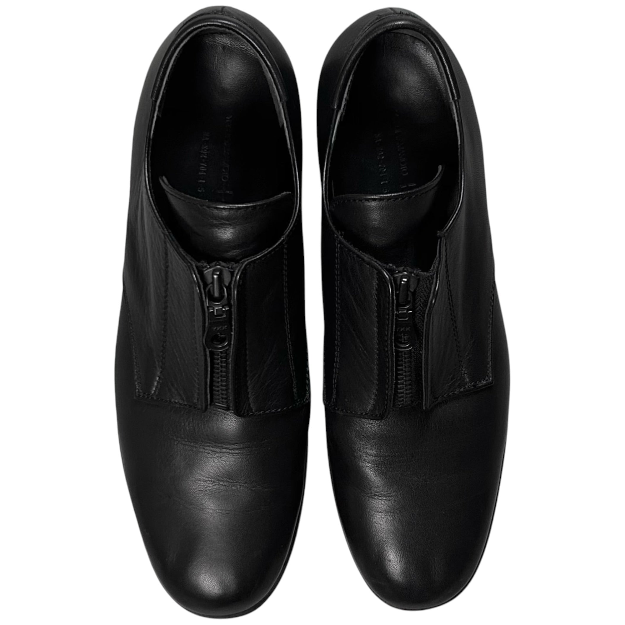 Yohji Yamamoto + Noir Tongue Zip Plattform Derbies - AW20