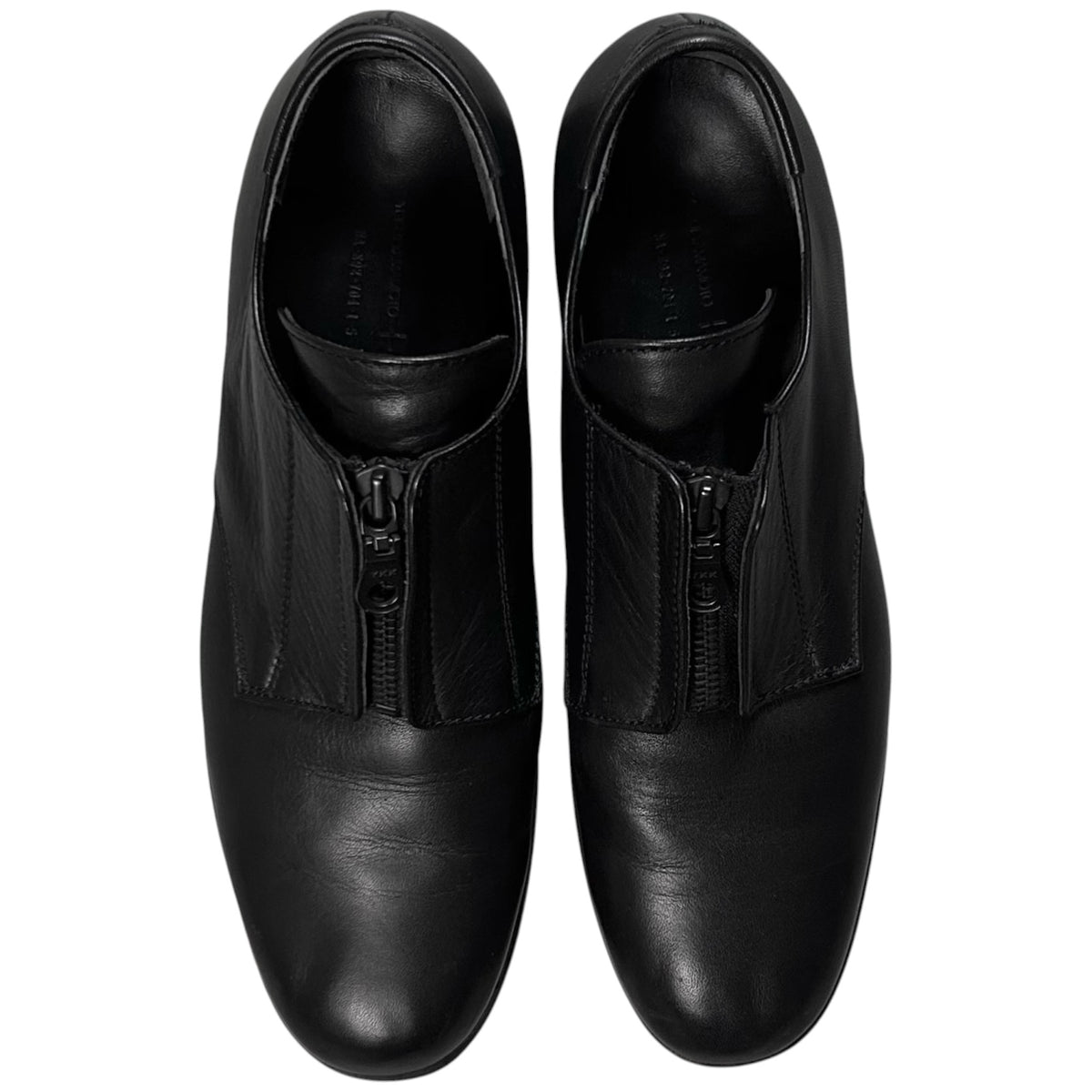 Yohji Yamamoto + Noir Tongue Zip Plattform Derbies - AW20