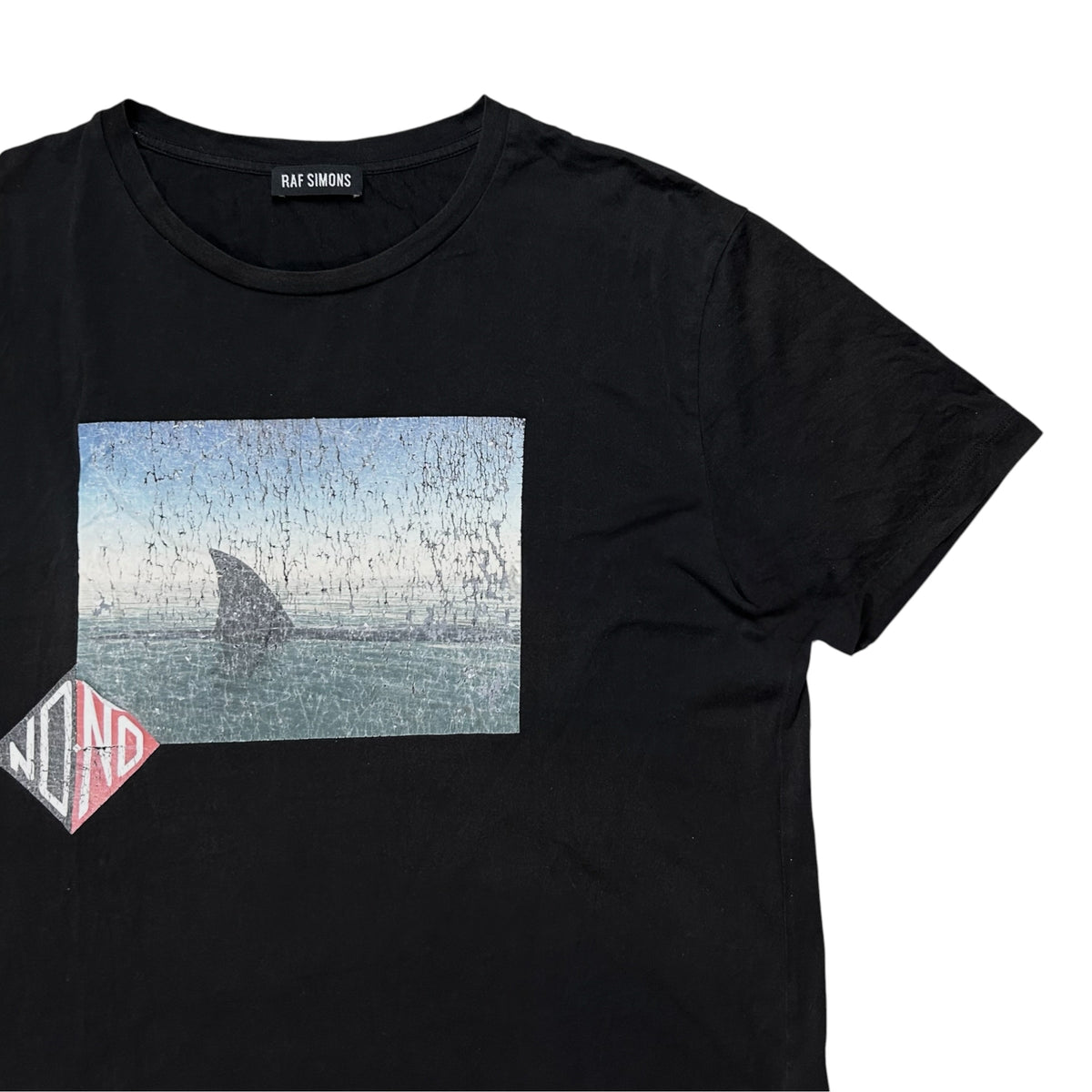 Raf Simons Shark Print T-Shirt - SS15