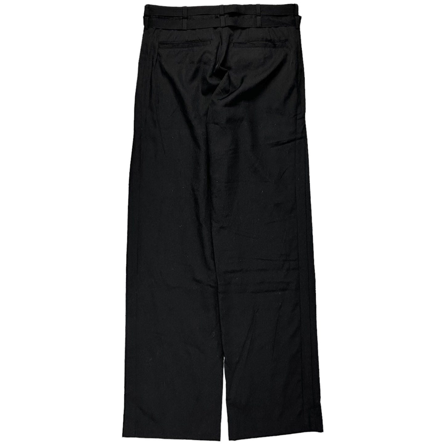 Y’s Yohji Yamamoto Triple Belted Bondage Pants