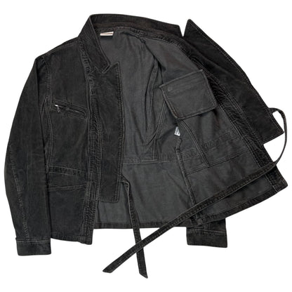 Dries Van Noten Deconstructed Strap Corduroy Blazer - SS11