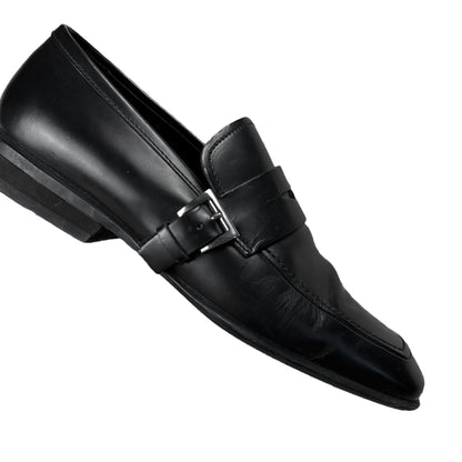 Prada Side Strap Penny Loafers