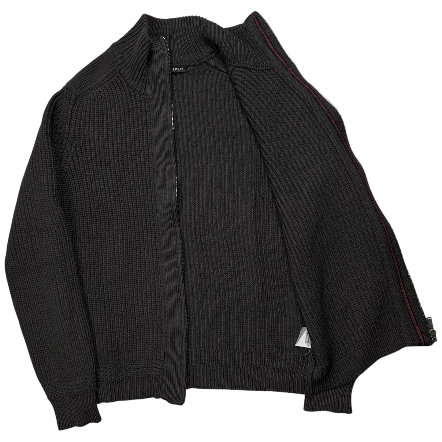 Gucci by Tom Ford Drivers Zip Knit Sweater