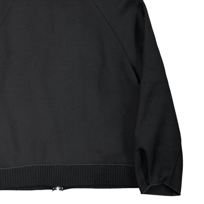 Jil Sander Cropped Raglan Wool Bomber Jacket