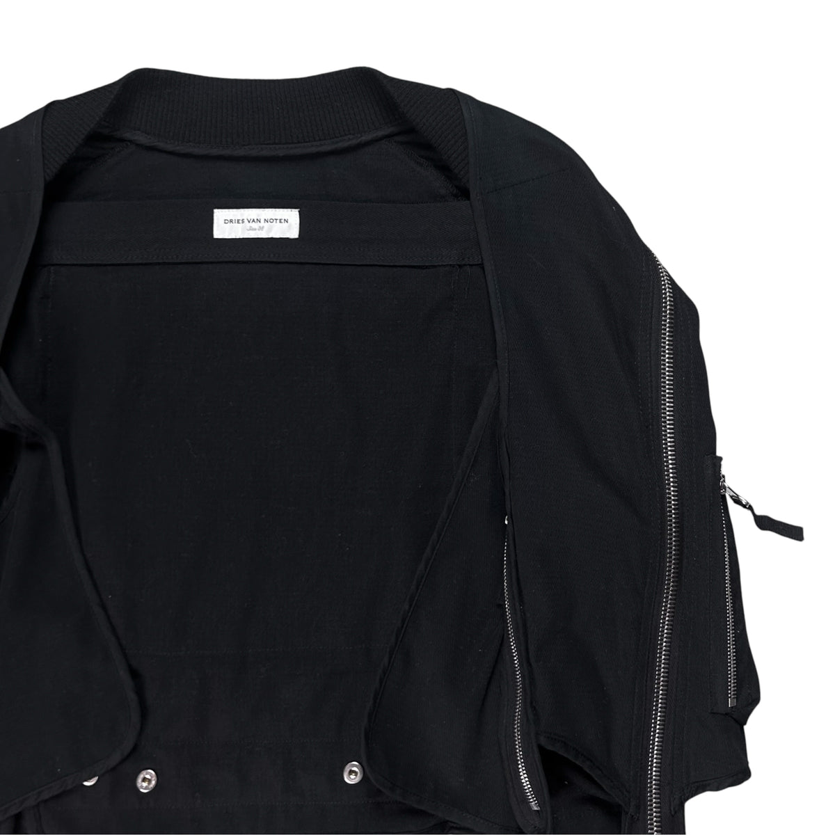 Dries Van Noten Multi Back Zip Bomber Jacket - AW14
