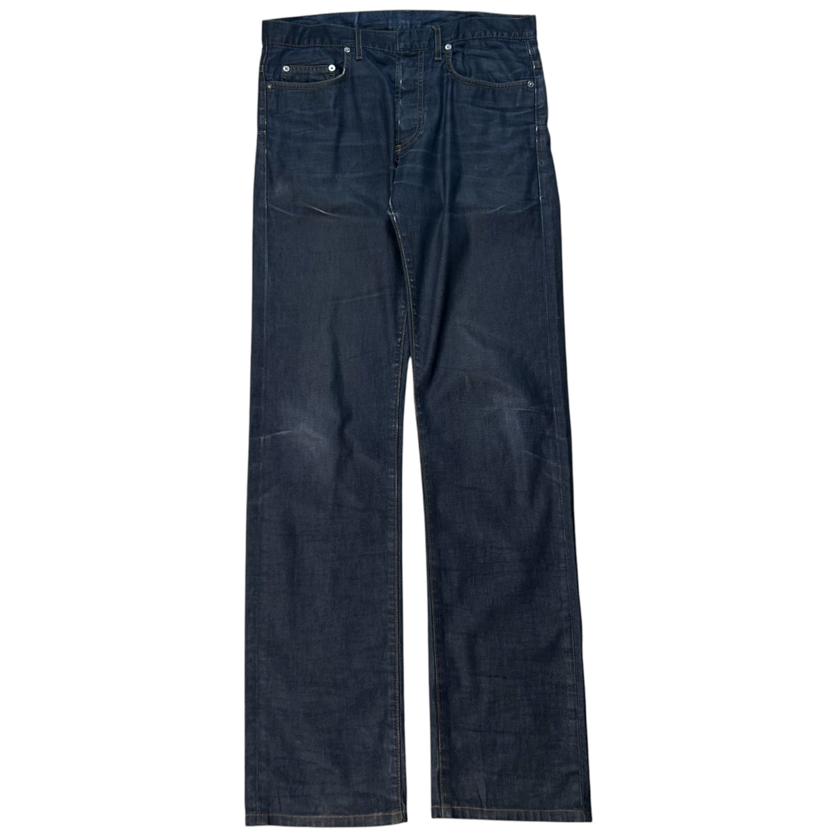 Dior Homme Waxed Raw Slim Jeans - AW08