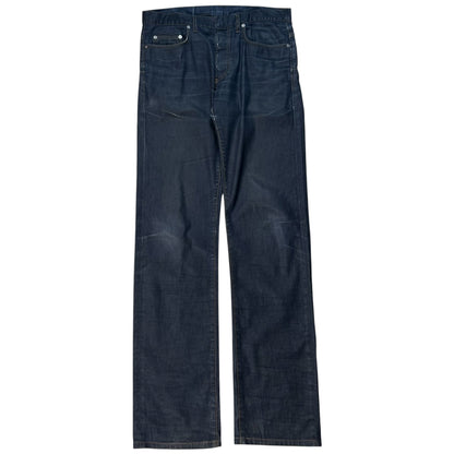 Dior Homme Waxed Raw Slim Jeans - AW08