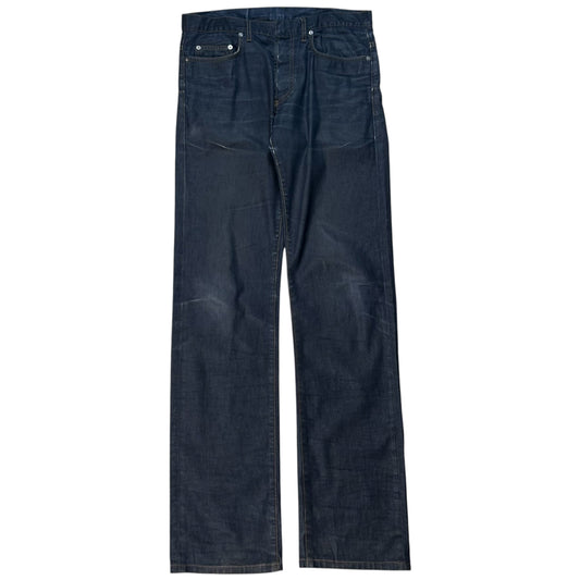 Dior Homme Waxed Raw Slim Jeans - AW08