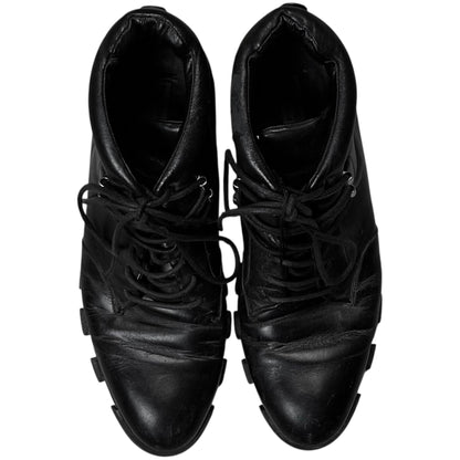 Balenciaga Hiking Mid Top Combat Boots