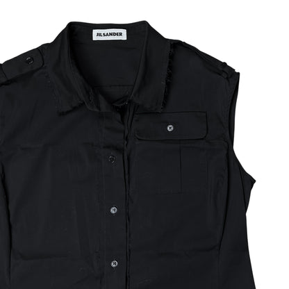Jil Sander Sleeveless Military Cargo Shirt - SS10