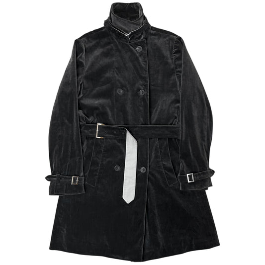 Jil Sander Multi Belted Velvet Coat