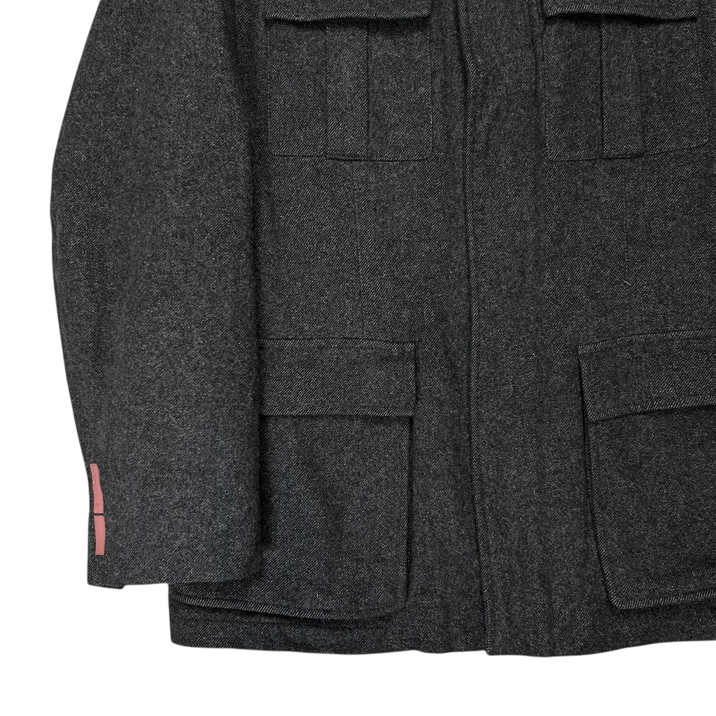 Prada Velco Officer Wool Jacket